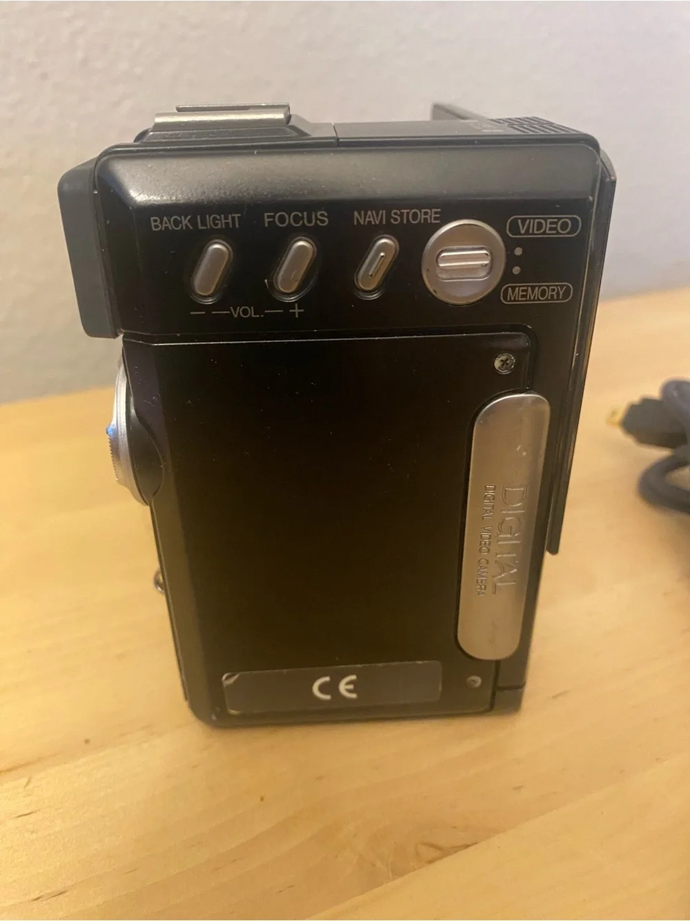 JVC Mega Pix Camcorder with Charger and Case - Black